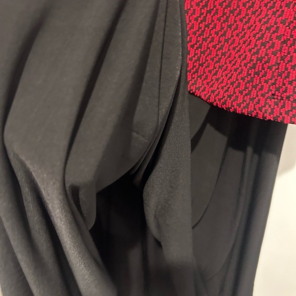 NWT North Style Women’s Size 16 Red and Black Dress with Jacket - Picture 7 of 10